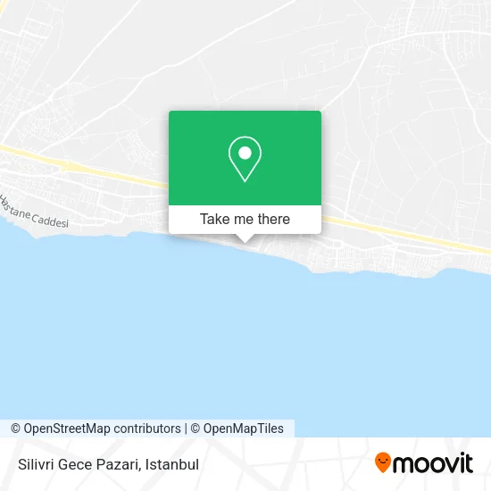 Silivri Gece Pazari map