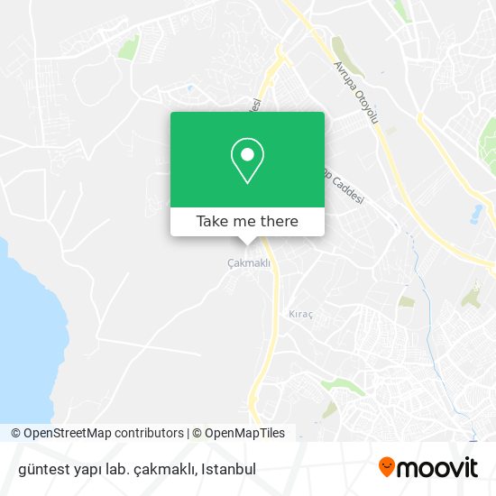 güntest yapı lab. çakmaklı map