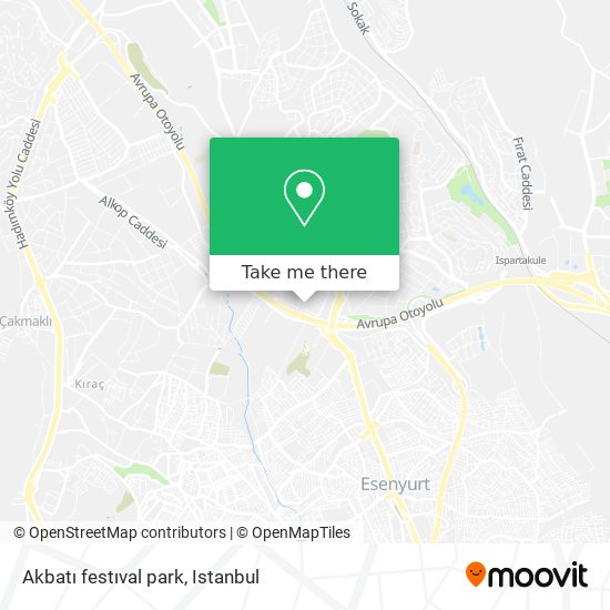 Akbatı festıval park map