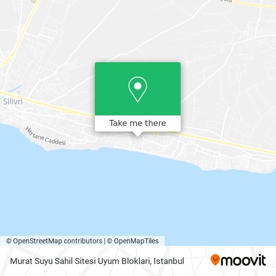 Murat Suyu Sahil Sitesi Uyum Bloklari map