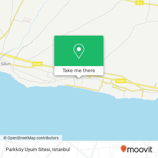 Parkköy Uyum Sitesi map