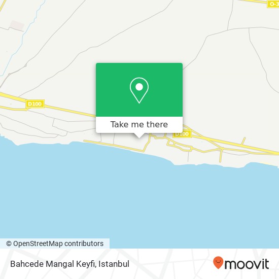 Bahcede Mangal Keyfi map