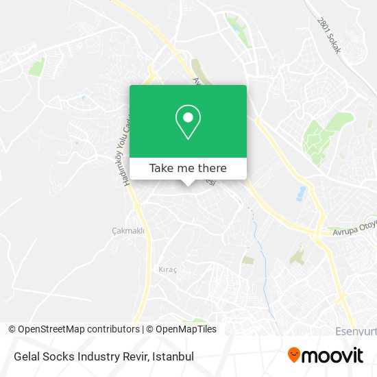 Gelal Socks Industry Revir map