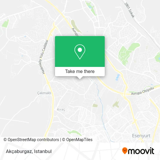 Akçaburgaz map