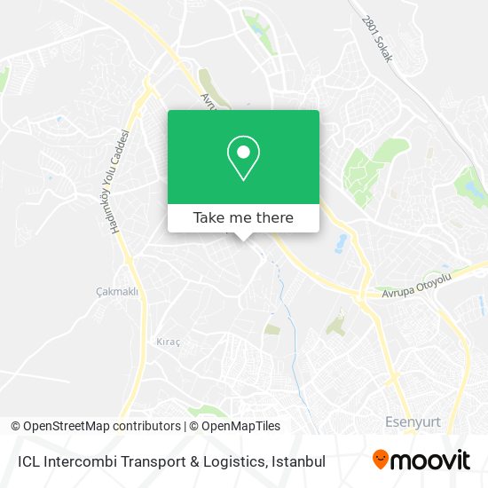 ICL Intercombi Transport & Logistics map