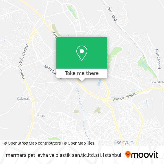 marmara pet levha ve plastik san.tic.ltd.sti map