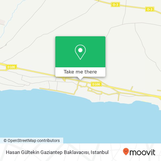 Hasan Gültekin Gaziantep Baklavacısı map