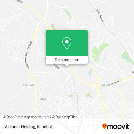 Akkanat Holding map
