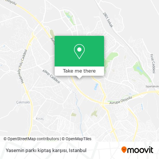 Yasemin parkı kiptaş karşısı map