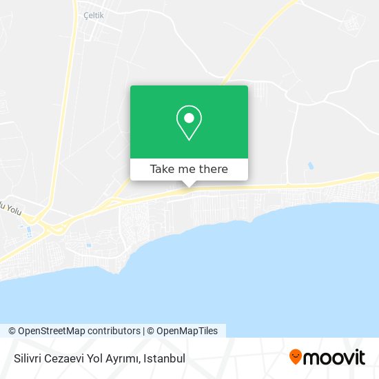 Silivri Cezaevi Yol Ayrımı map