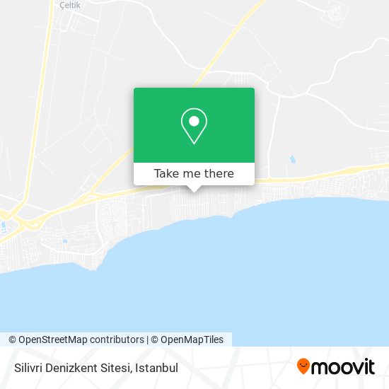 Silivri Denizkent Sitesi map