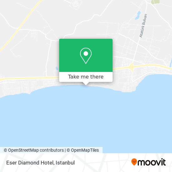 Eser Diamond Hotel map