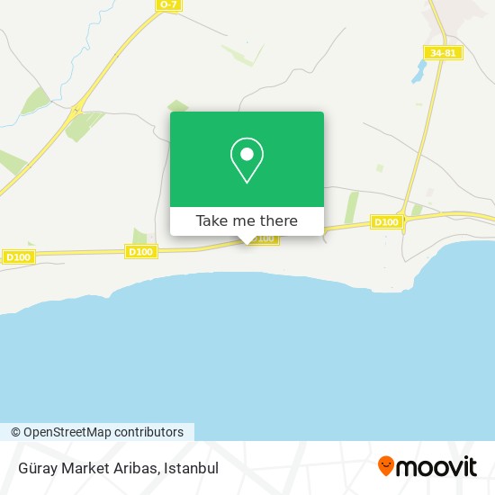 Güray Market Aribas map