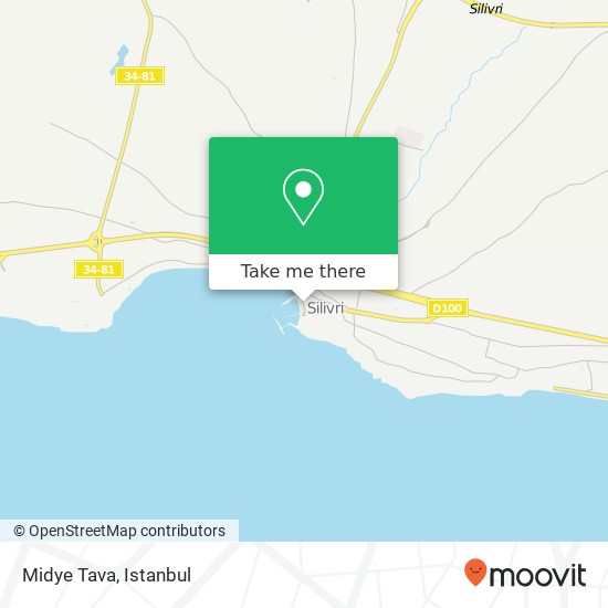 Midye Tava map