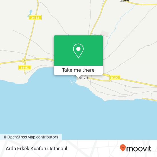 Arda Erkek Kuaförü map