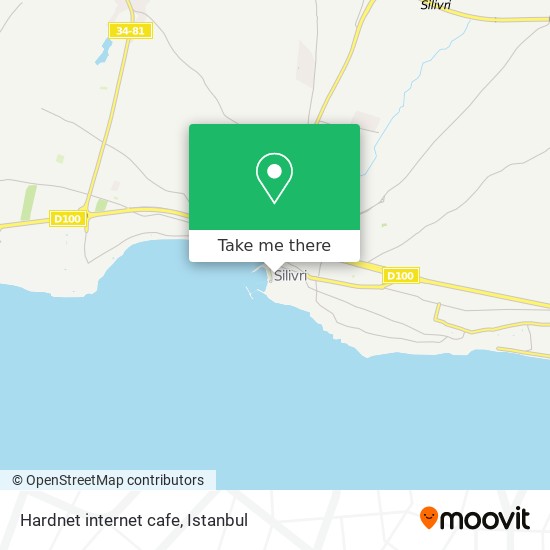 Hardnet internet cafe map