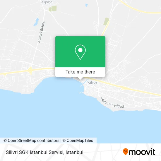 Silivri SGK Istanbul Servisi map