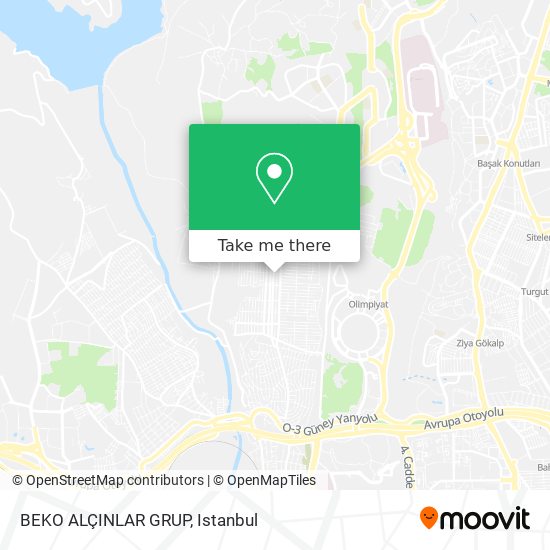 BEKO ALÇINLAR GRUP map