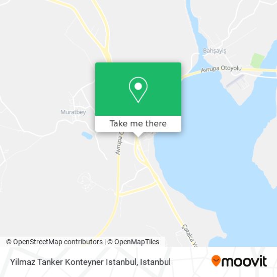 Yilmaz Tanker Konteyner Istanbul map