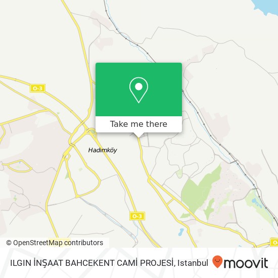 ILGIN İNŞAAT BAHCEKENT CAMİ PROJESİ map