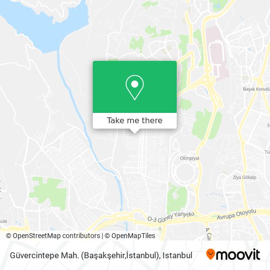 Güvercintepe Mah. (Başakşehir,İstanbul) map