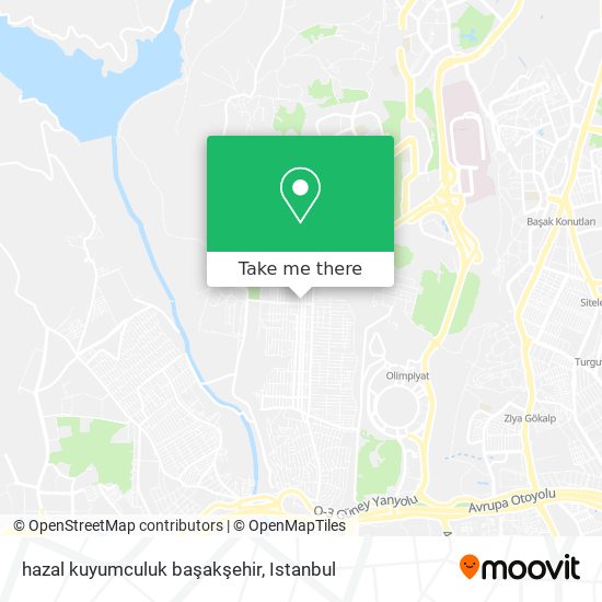 hazal kuyumculuk başakşehir map