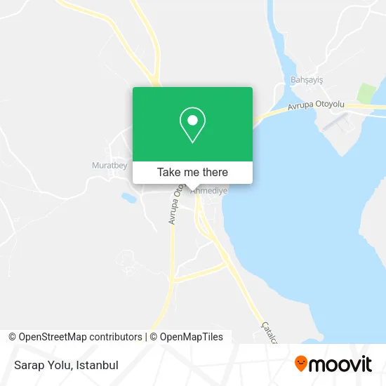 Sarap Yolu map