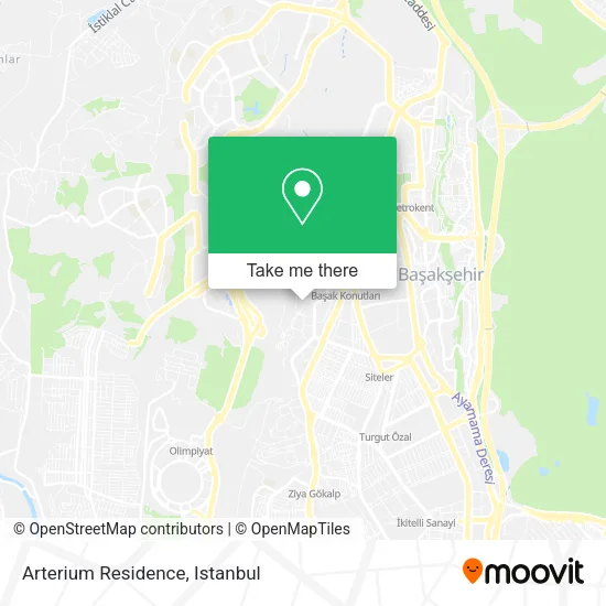 Arterium Residence map