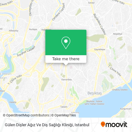 Gülen Dişler Ağız Ve Diş Sağlığı Kliniği map