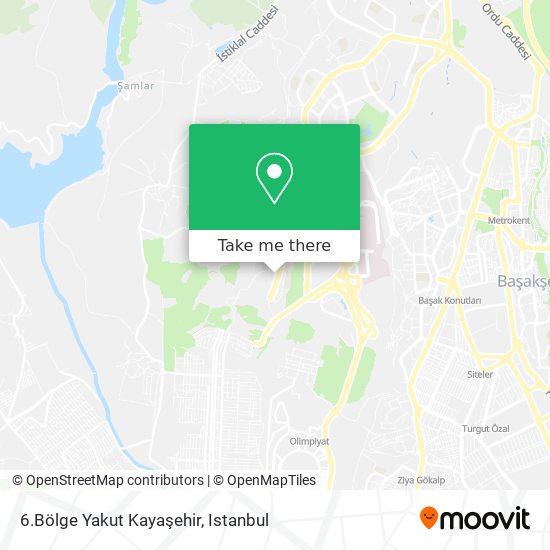 6.Bölge Yakut Kayaşehir map