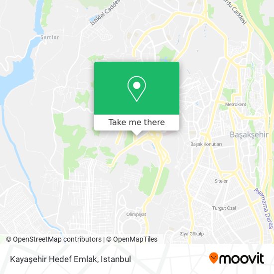 Kayaşehir Hedef Emlak map