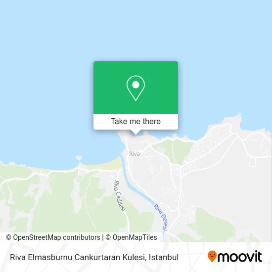 Riva Elmasburnu Cankurtaran Kulesi map