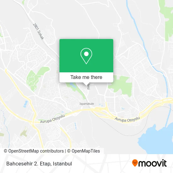 Bahcesehir 2. Etap map