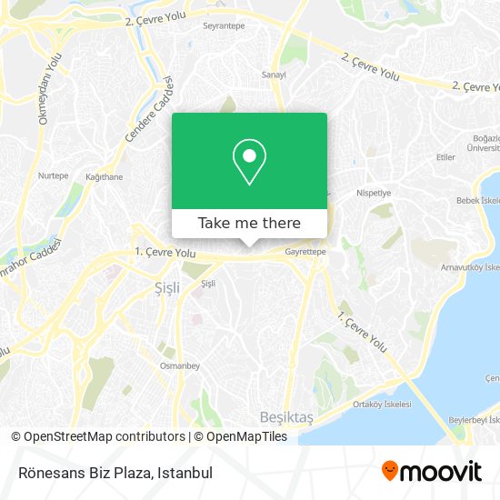 Rönesans Biz Plaza map
