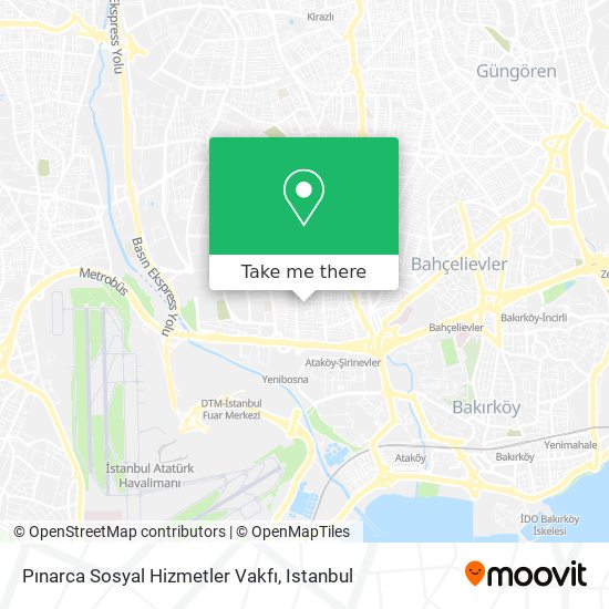 Pınarca Sosyal Hizmetler Vakfı map