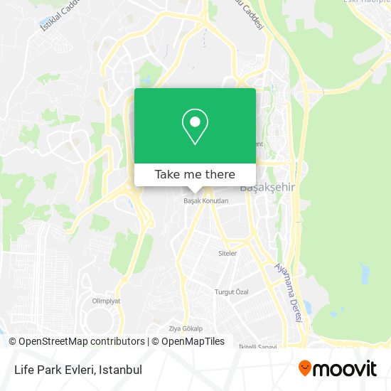 Life Park Evleri map