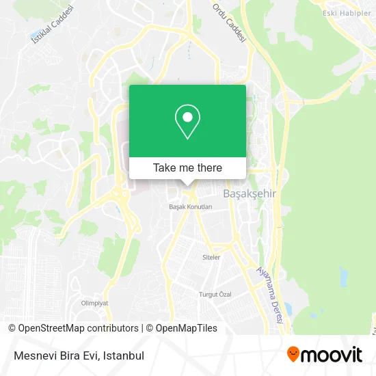 Mesnevi Bira Evi map