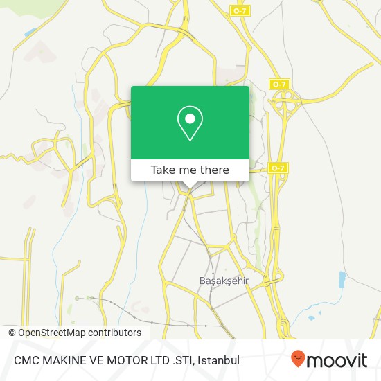 CMC MAKINE VE MOTOR LTD .STI map