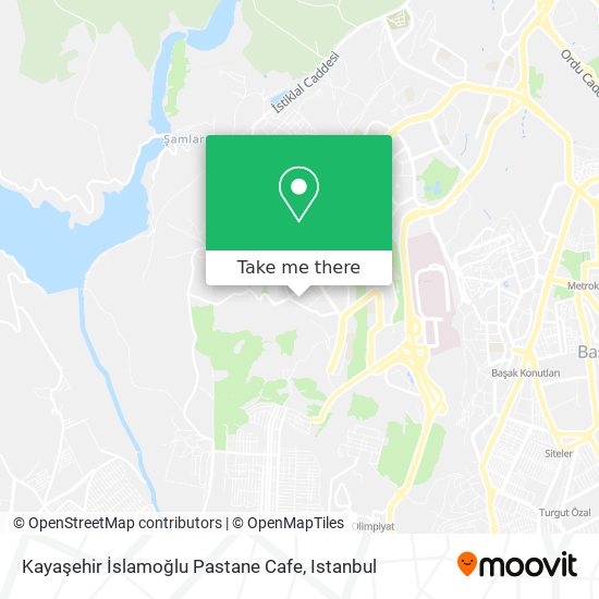 Kayaşehir İslamoğlu Pastane Cafe map