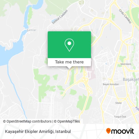 Kayaşehir Ekipler Amirliği map