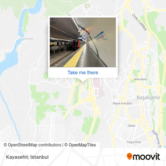 Kayasehir map