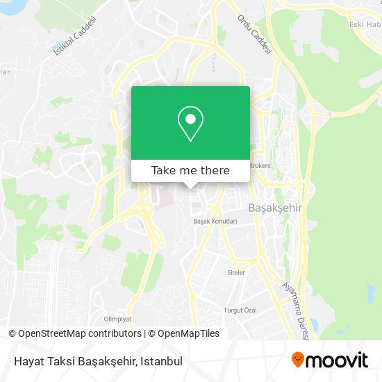 how to get to hayat taksi basaksehir in basaksehir by bus cable car or metro