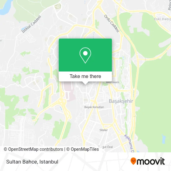 Sultan Bahce map