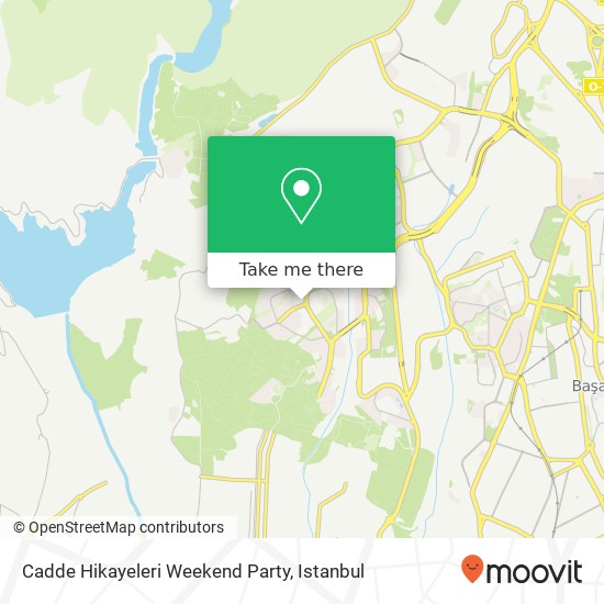 Cadde Hikayeleri Weekend Party map