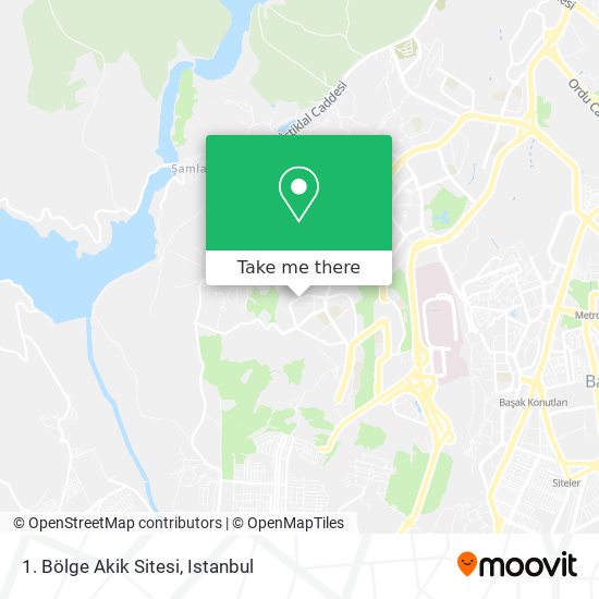 1. Bölge Akik Sitesi map