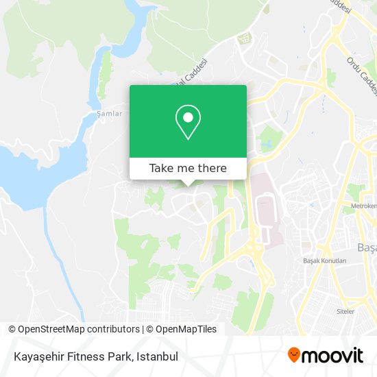 Kayaşehir Fitness Park map