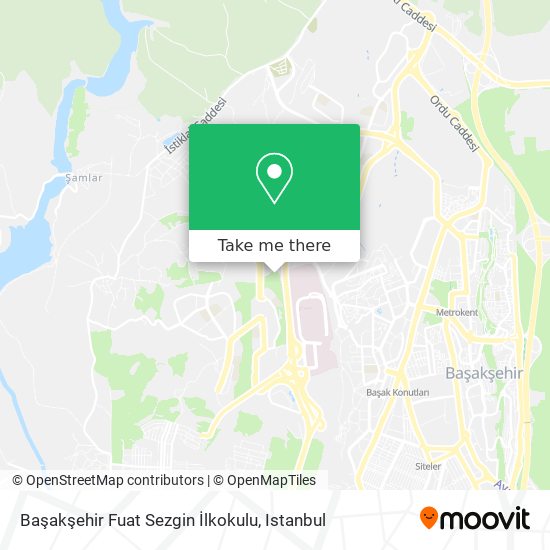 Başakşehir Fuat Sezgin İlkokulu map