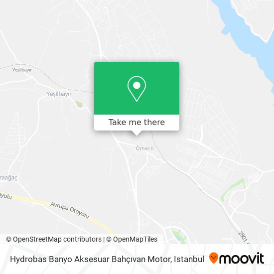 Hydrobas Banyo Aksesuar Bahçıvan Motor map