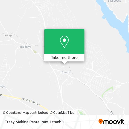 Ersey Makina Restaurant map