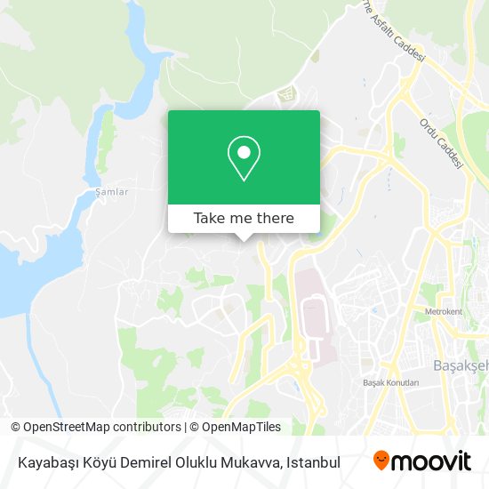 Kayabaşı Köyü Demirel Oluklu Mukavva map